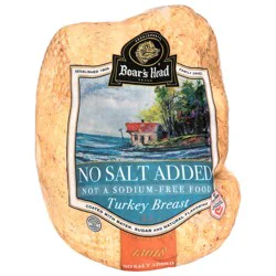 Boar's Head No Salt Added Turkey Breast 1 ea
