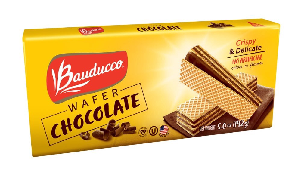 slide 1 of 2, Bauducco Chocolate Wafer, 5.8 oz