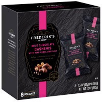 slide 5 of 29, Frederiks By Meijer Frederiks Milk Chocolate Cashews W/Pnk Salt /, 8 ct; 1.5 oz