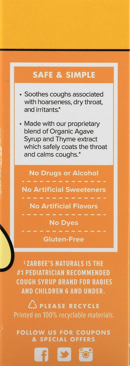 slide 2 of 13, Zarbee's Naturals Cough Syrup 2.5 oz, 2.5 oz
