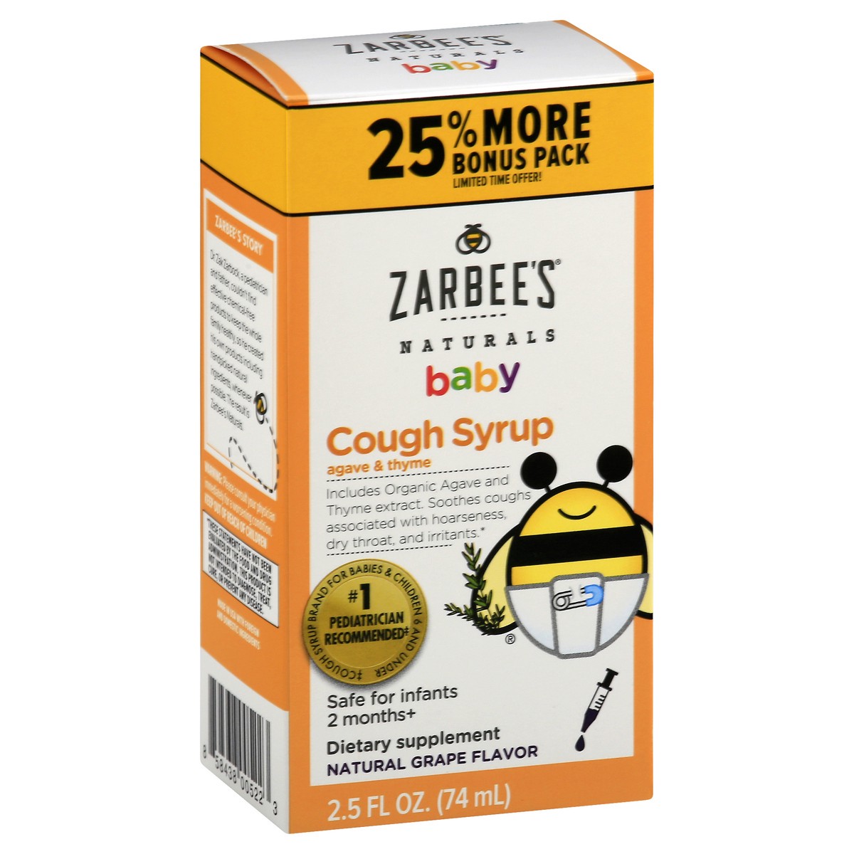 slide 13 of 13, Zarbee's Naturals Cough Syrup 2.5 oz, 2.5 oz
