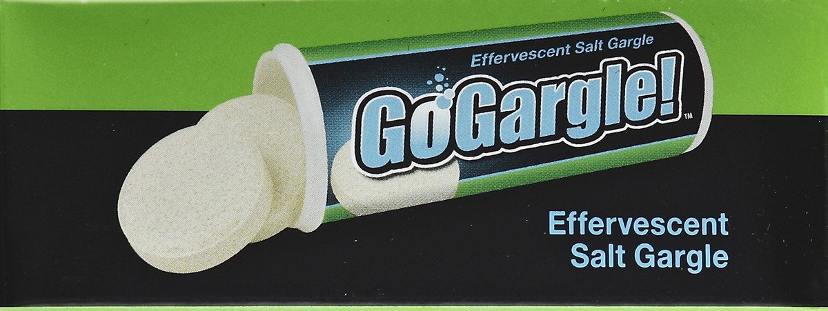 slide 2 of 4, GoGargle! Effervescent Salt Gargle 10 ea, 10 ct