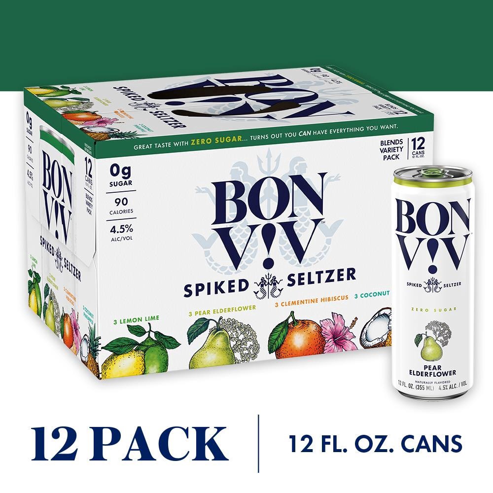 slide 2 of 7, Bon Viv Blends Variety Pack, 12 fl oz