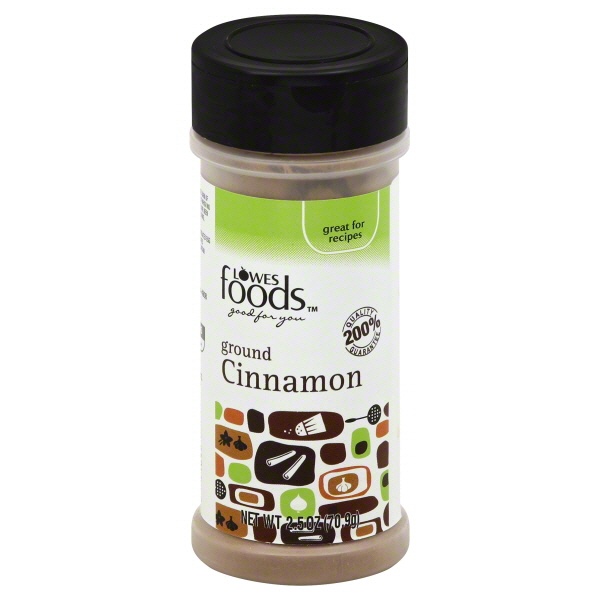 slide 1 of 1, Lowes Foods Ground Cinnamon, 2.5 oz