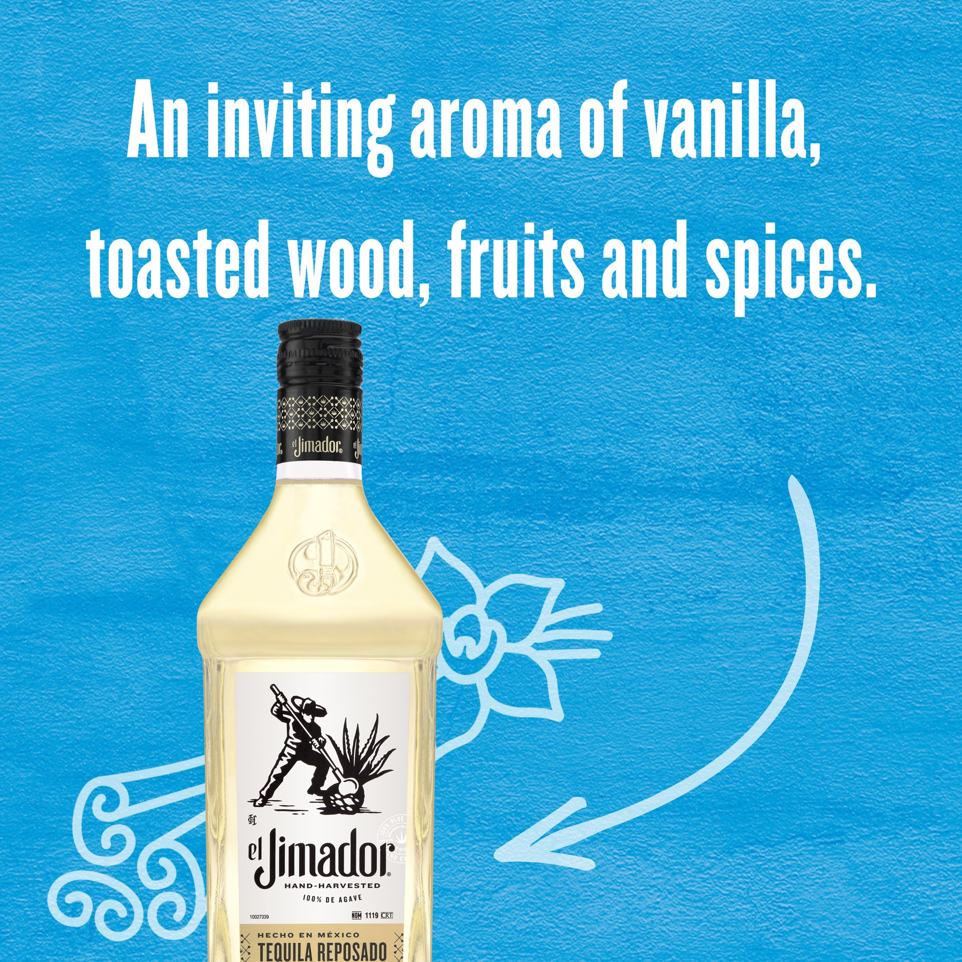 slide 8 of 8, El Jimador Reposado Tequila, 375 mL Bottle, 80 Proof, 375 ml