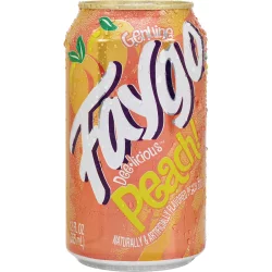 Faygo Peach - 24 ct; 12 oz