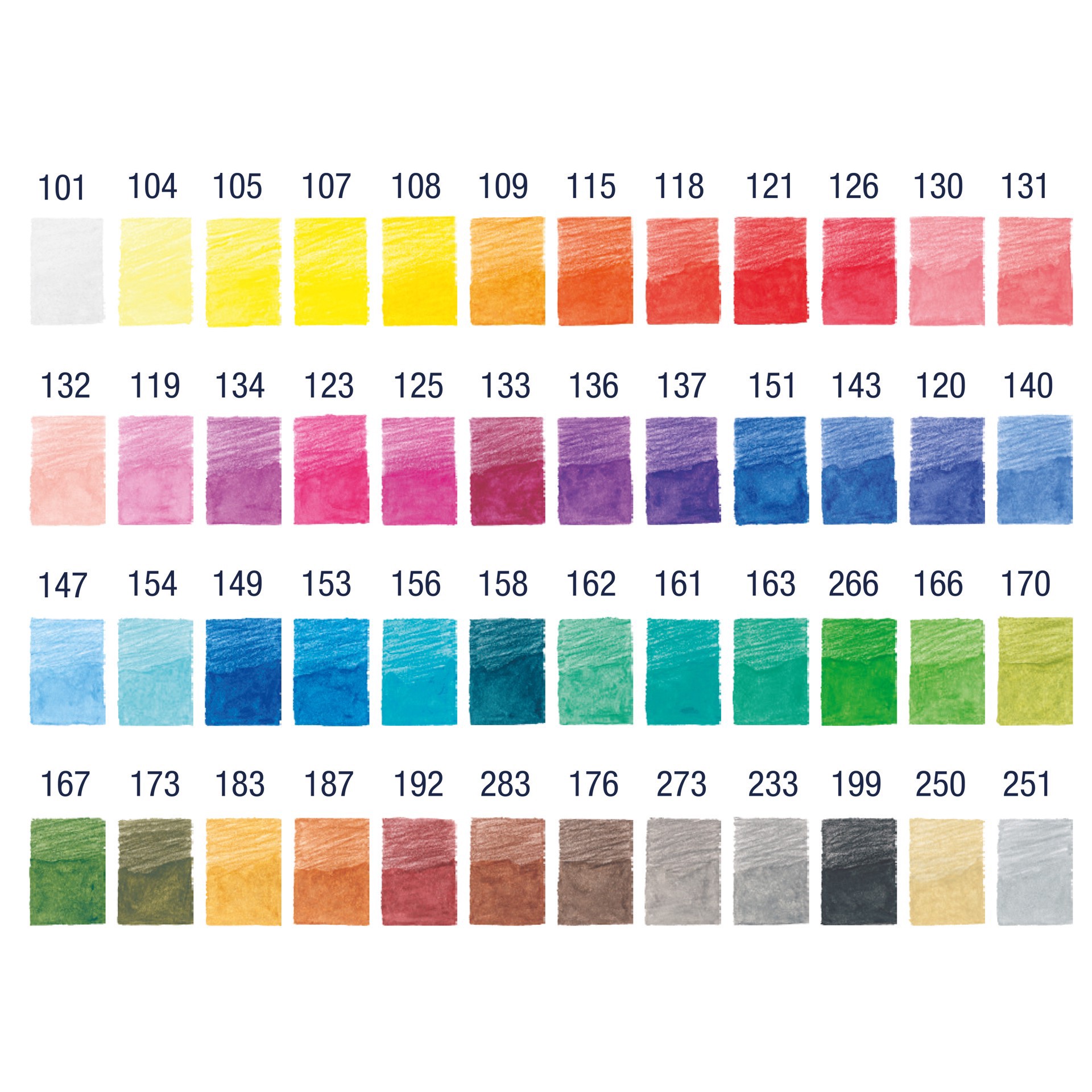 slide 6 of 7, Faber-Castell Goldfaber Aqua 48 Color Watercolor Pencil Set, 3.3 mm