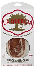 slide 1 of 1, La Quercia americana slice speck ham, 3 oz