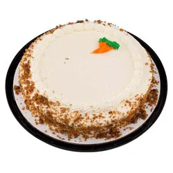 Raley's 8" Carrot Cake, Single Layer, 1 Ea