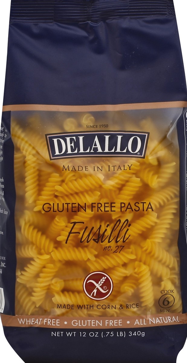 slide 4 of 5, DeLallo Fusilli 12 oz, 12 oz