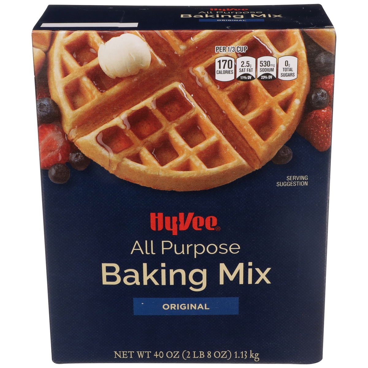 slide 1 of 1, Hy-vee Original All Purpose Baking Mix, 40 oz