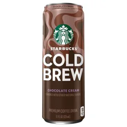 Starbucks Cold Brew Premium Coffee Drink Chocolate Cream - 11 fl oz
