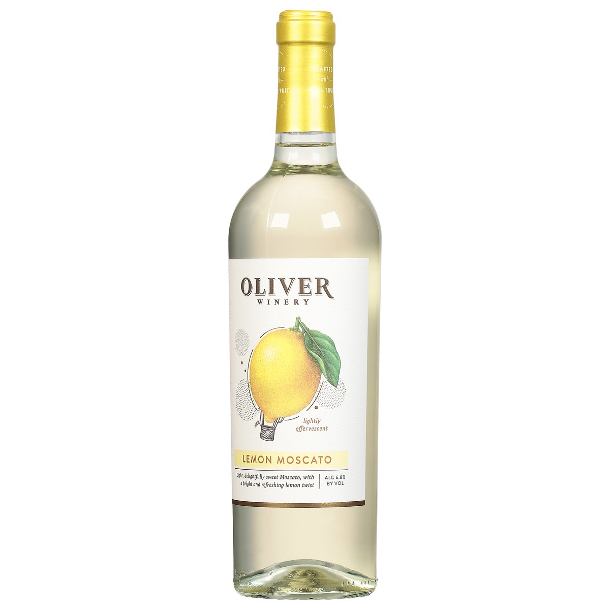 slide 8 of 9, Oliver Winery Lemon Moscato Wine 750 mL, 750 ml