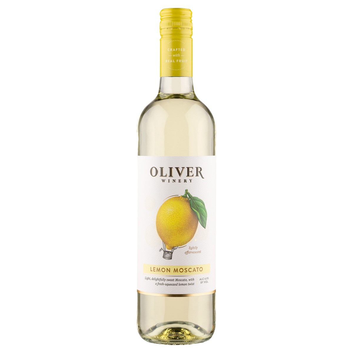 slide 1 of 9, Oliver Winery Lemon Moscato Wine 750 mL, 750 ml