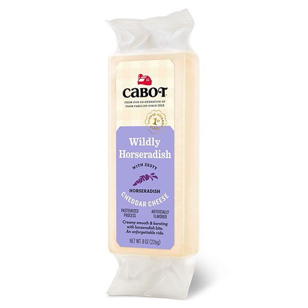 slide 1 of 7, Cabot Creamery Wildly Horseradish Cheddar Cheese Deli 8 oz, 8 oz