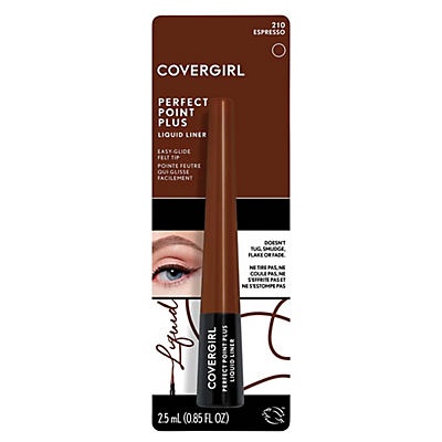 slide 1 of 1, Covergirl Perfect Point Plus Liquid Liner Espresso, 0.85 oz