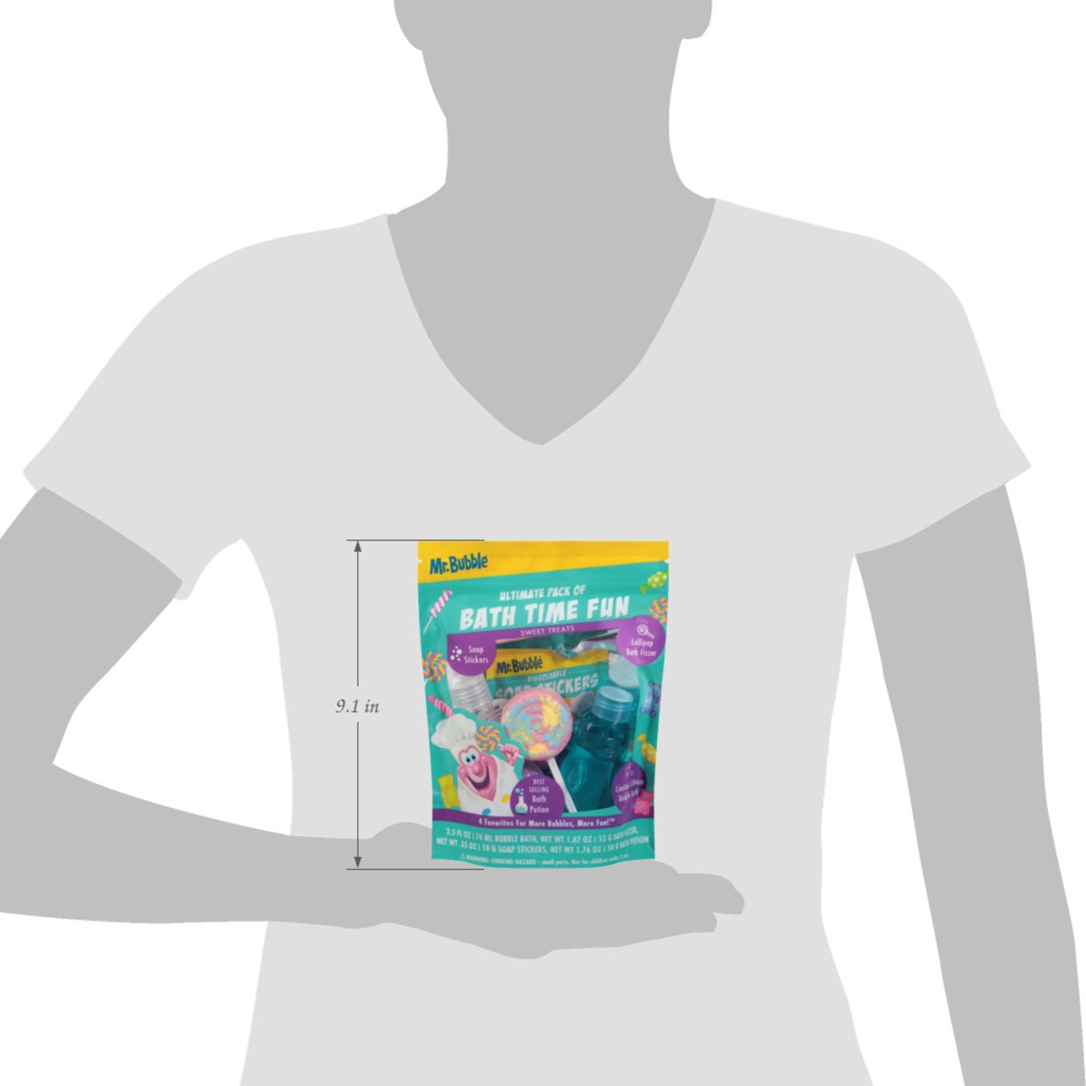 slide 2 of 14, Mr. Bubble Sweet Treats Bath Time Fun 1 ea, 1 ct