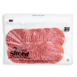 Hy-Vee Quality Sliced Hard Salami Grab And Go
