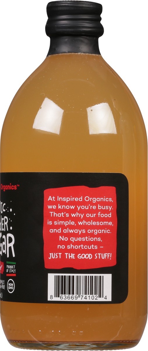 slide 8 of 9, Inspired Organics Organic Apple Cider Vinegar 17 fl oz, 17 fl oz