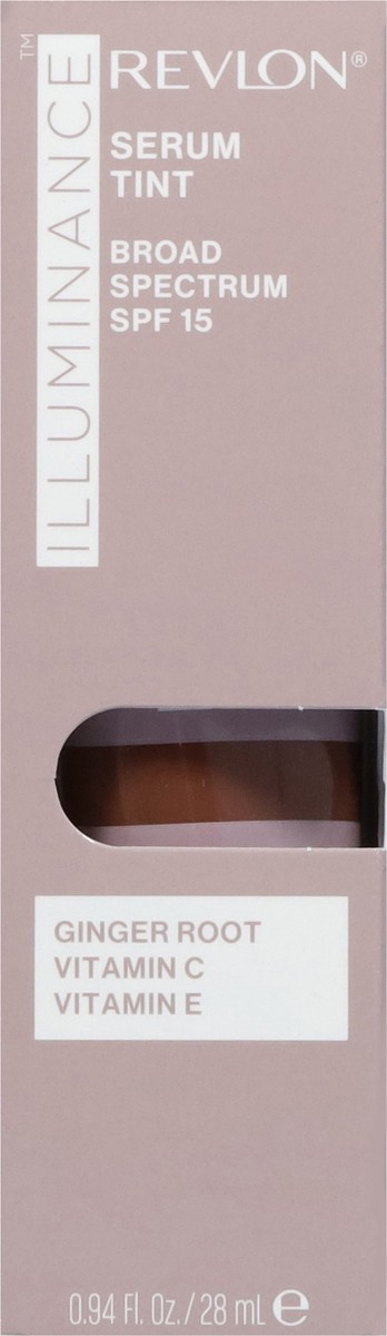 slide 2 of 13, Revlon Illuminance Broad Spectrum SPF 15 Rich Mahogany 605 Serum Tint 0.94 fl oz, 0.94 fl oz