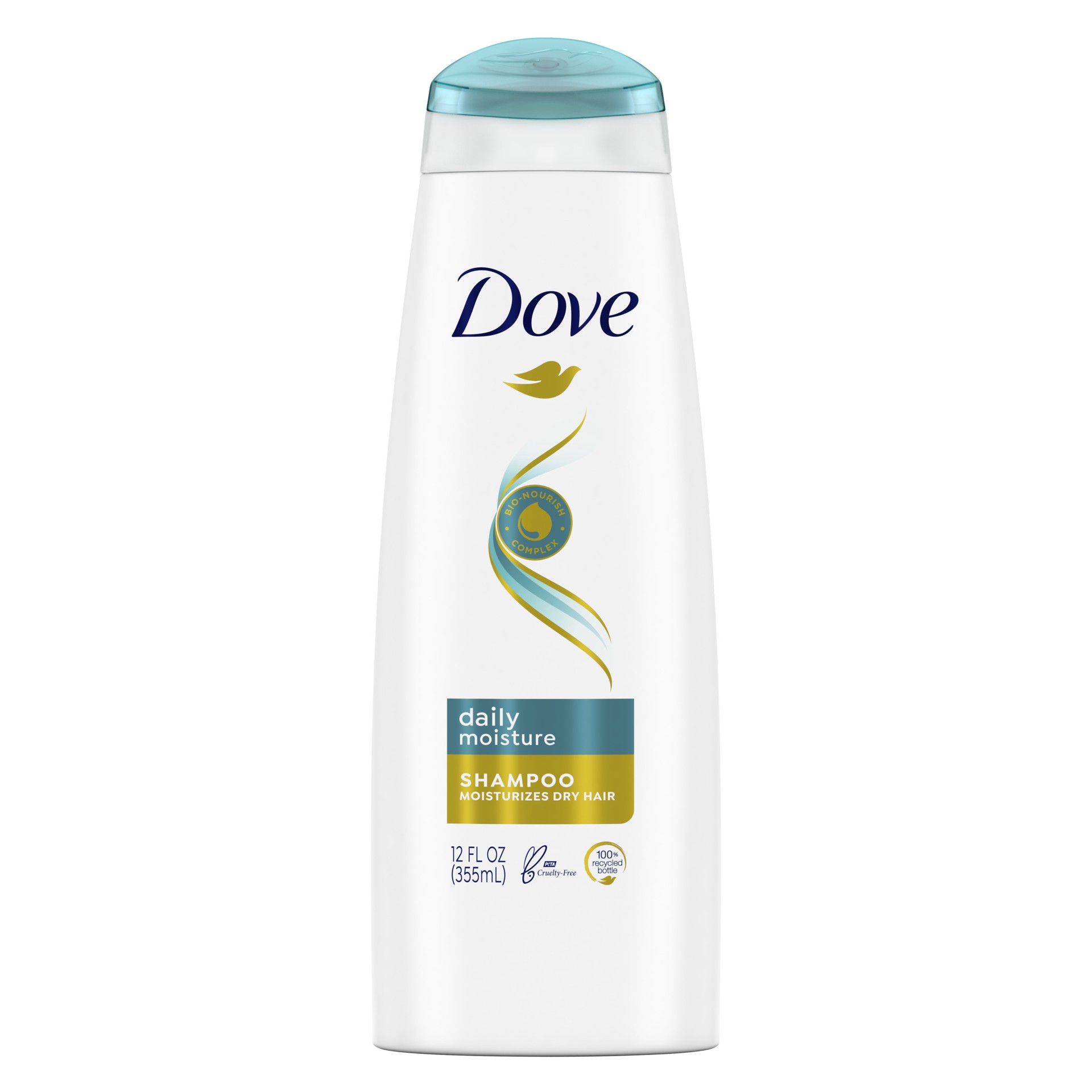 slide 1 of 3, Dove Moisturizingshamp, 12 oz