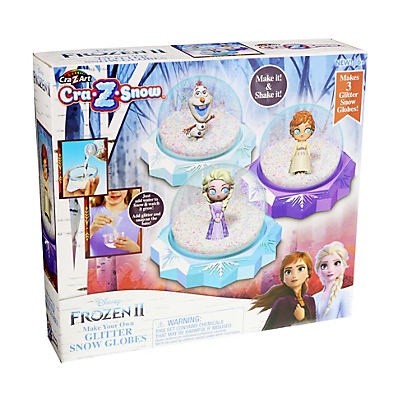 slide 1 of 1, Cra-Z-Art Disney Frozen 2 Make Your Own Glitter Snow Globes, 1 ct