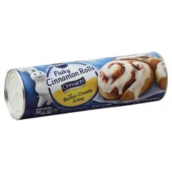 Pillsbury Butter Cream Icing Flaky Cinnamon Rolls