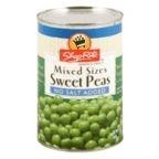 slide 1 of 1, ShopRite Peas Mixed No Salt Added, 15 oz