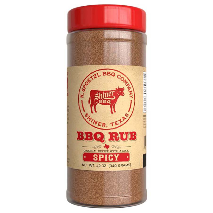 slide 1 of 1, K. Spoetzl BBQ Company Spicy BBQ Rub 12 oz, 12 oz