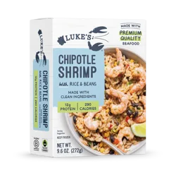 Luke's Chipotle Shrimp W/Rice