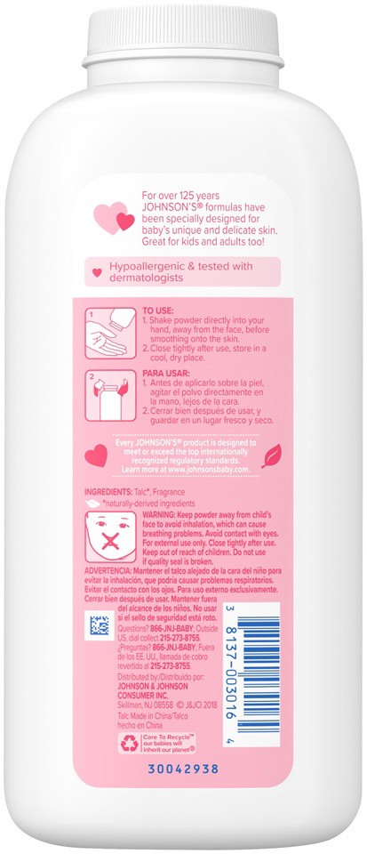 slide 6 of 6, Johnson & Johnson Baby Powder, 15 oz