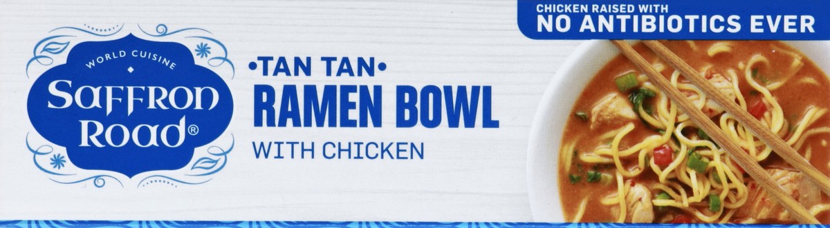 slide 2 of 6, Saffron Road Ramen Bowl, with Chicken, Tan Tan, Medium, 6 oz