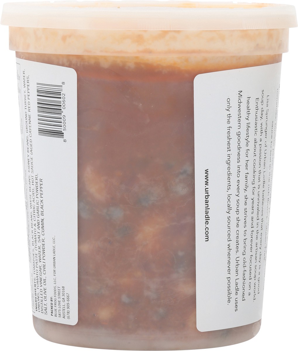 slide 10 of 14, Urban Ladle Turkey Chili Soup, 30 oz