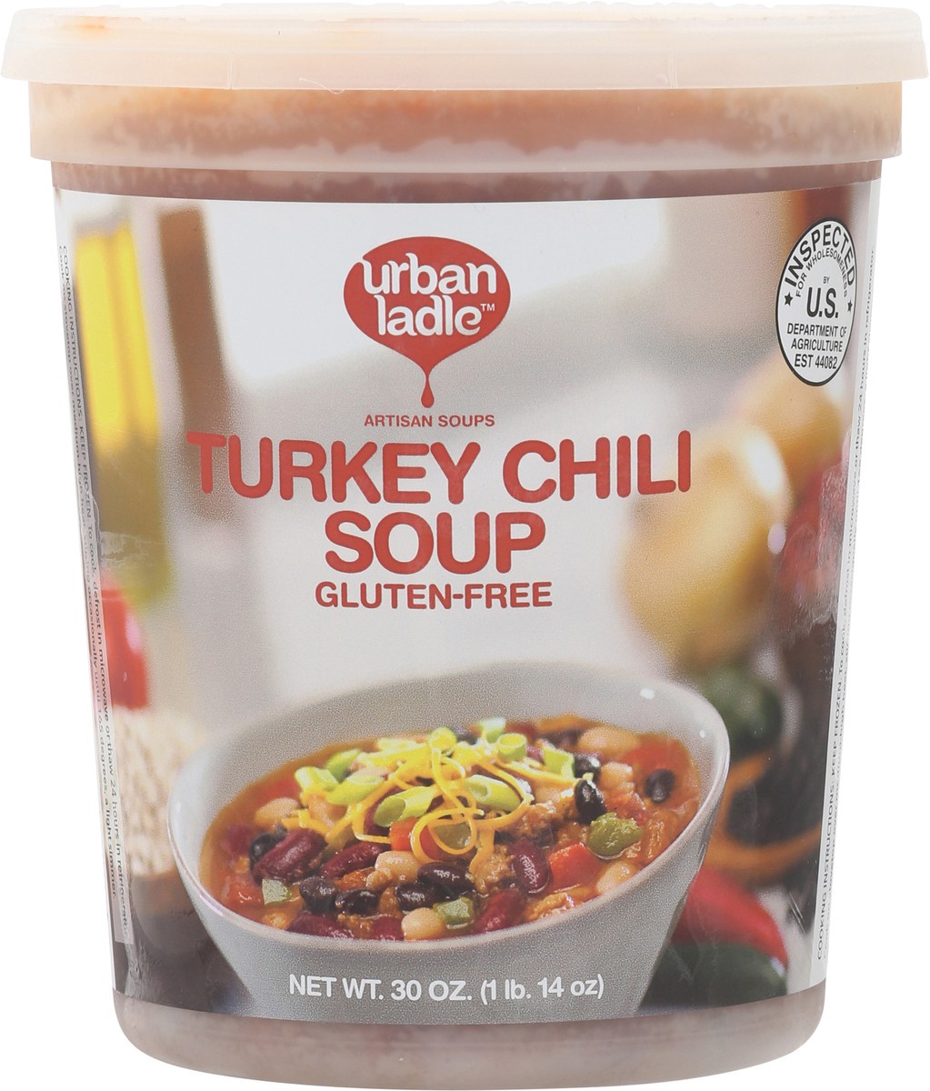 slide 12 of 14, Urban Ladle Turkey Chili Soup, 30 oz