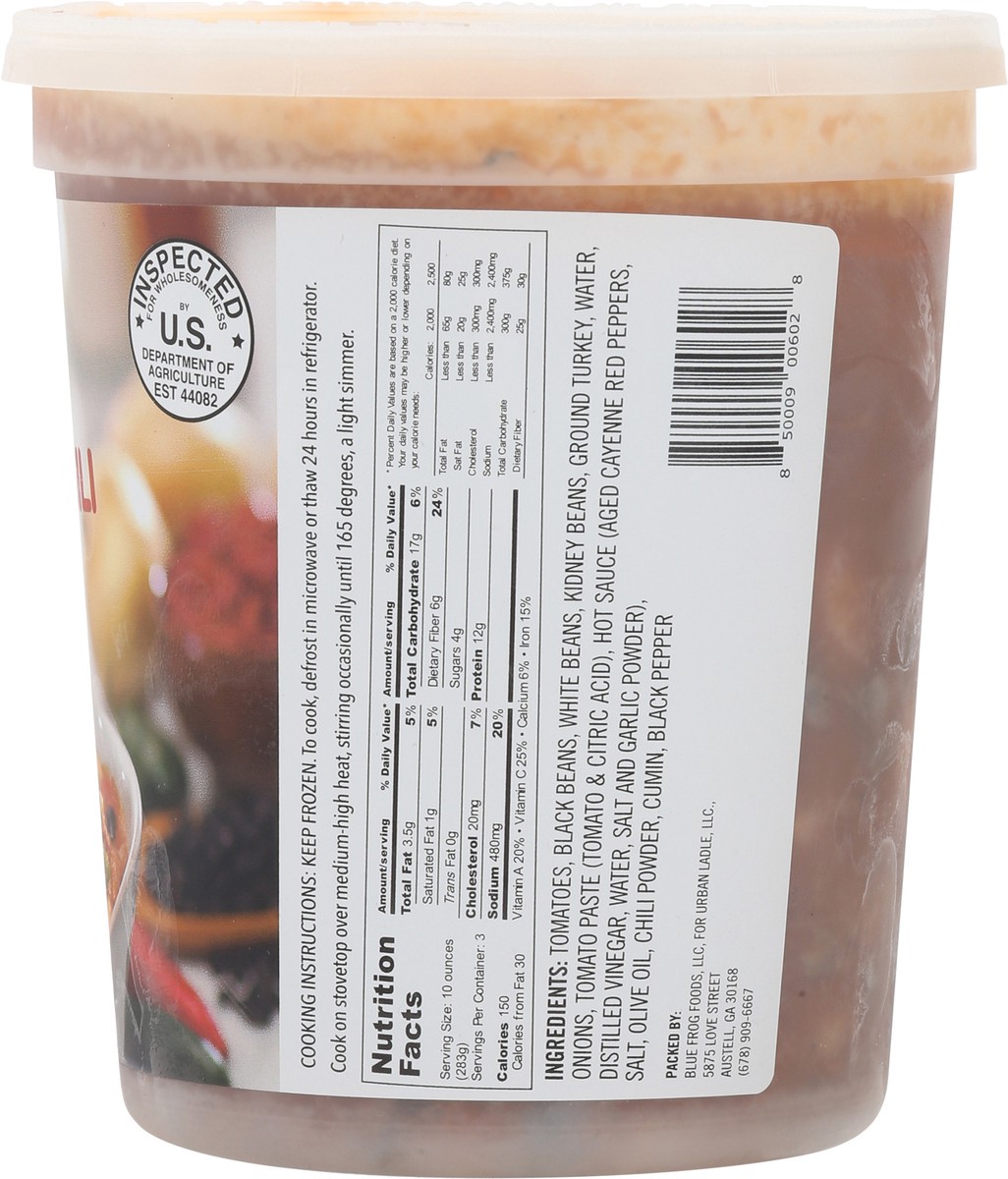 slide 8 of 14, Urban Ladle Turkey Chili Soup, 30 oz