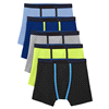 slide 2 of 5, Fruit of the Loom Boys' Breathable Lightweight Boxer Briefs, Small, 5 ct