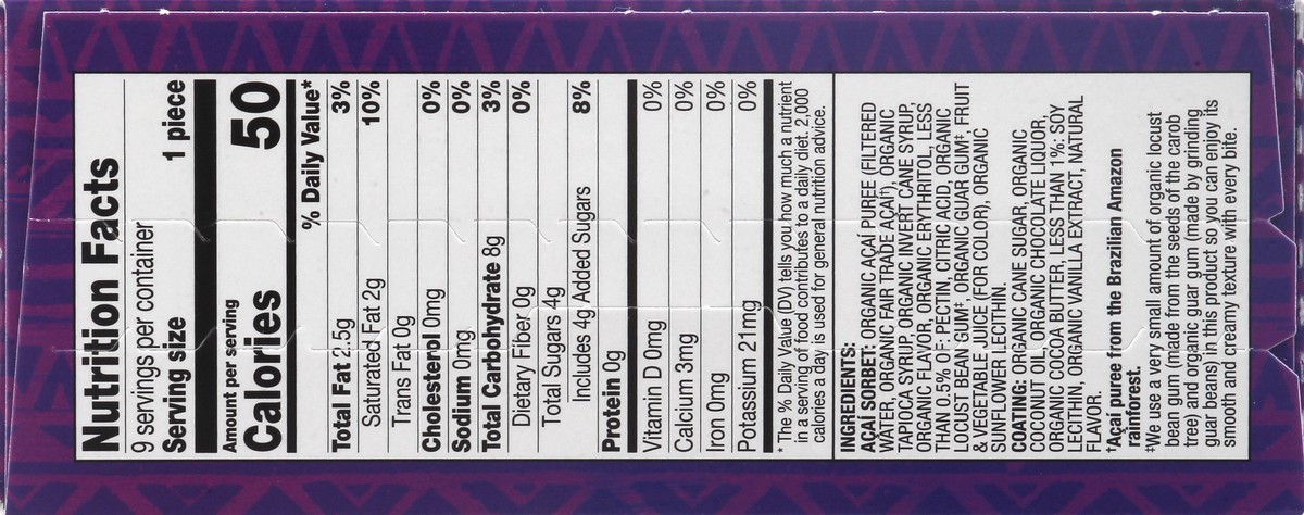 slide 4 of 10, Sambazon Acai Superfruit Bites, 7.6 oz