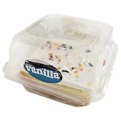 Cake Slice Gold/white - Ea