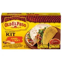 Old El Paso Taco Dinner Kit, Hard & Soft, 11.4 oz.