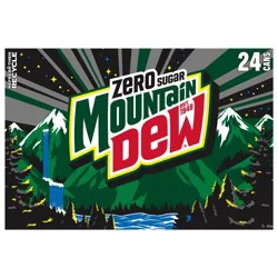 MOUNTAIN DEW Mt Dew Zero 24pk Slab