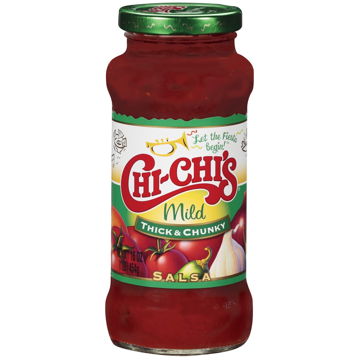 slide 1 of 7, Chi-Chi's Mild Thick & Chunky Salsa 16 oz. Jar, 16 oz