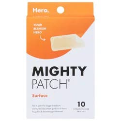 Hero Surface Mighty Patch 10 ea