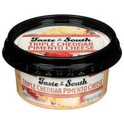 Taste of the South Triple Cheddar Pimento Dip 10 oz