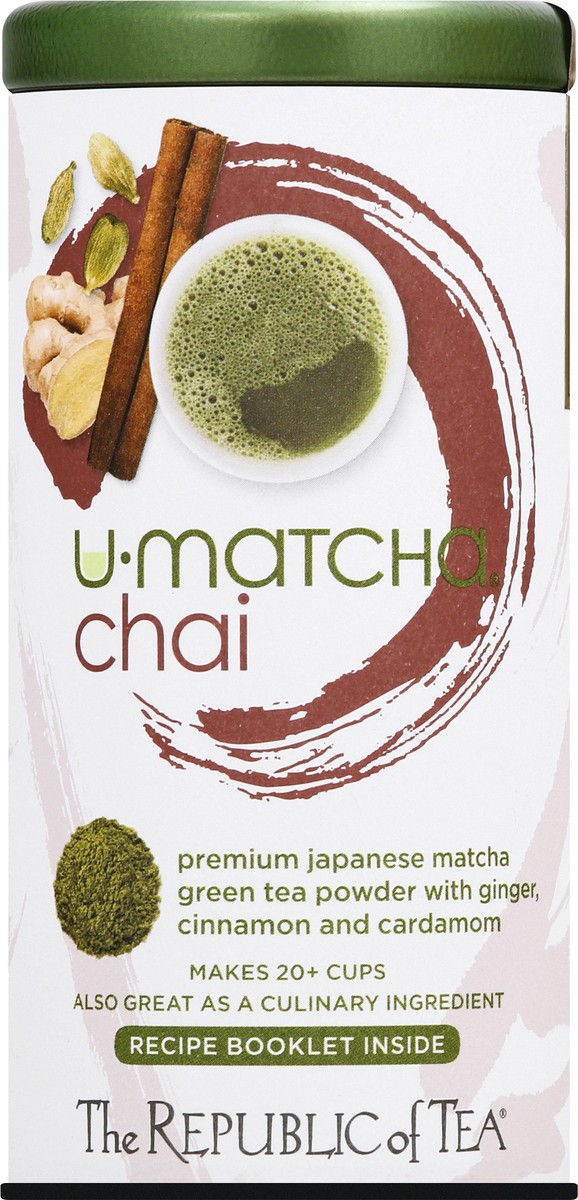 slide 7 of 12, The Republic of Tea U-Matcha Chai Green Tea- 1.5 oz, 1.5 oz