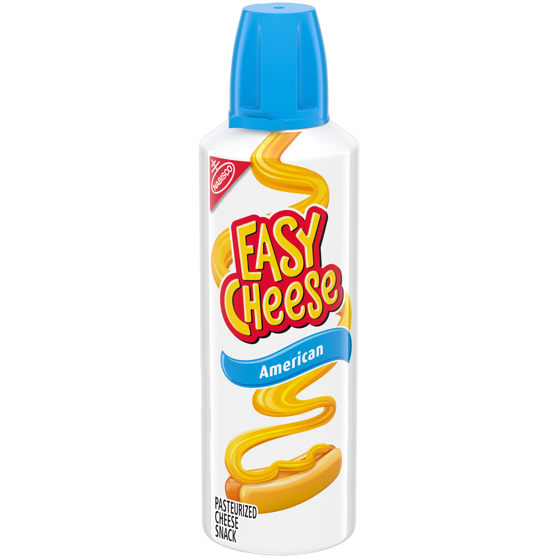 slide 1 of 9, Easy Cheese American Cheese Snack, 8 oz, 8 oz