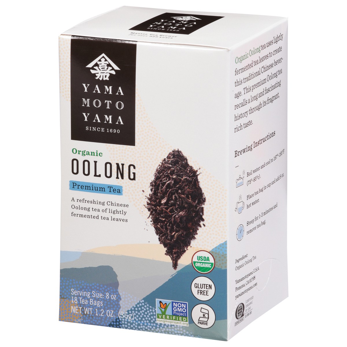 slide 3 of 9, Yamamotoyama Yamamoto Oolong Tea, 18 ct