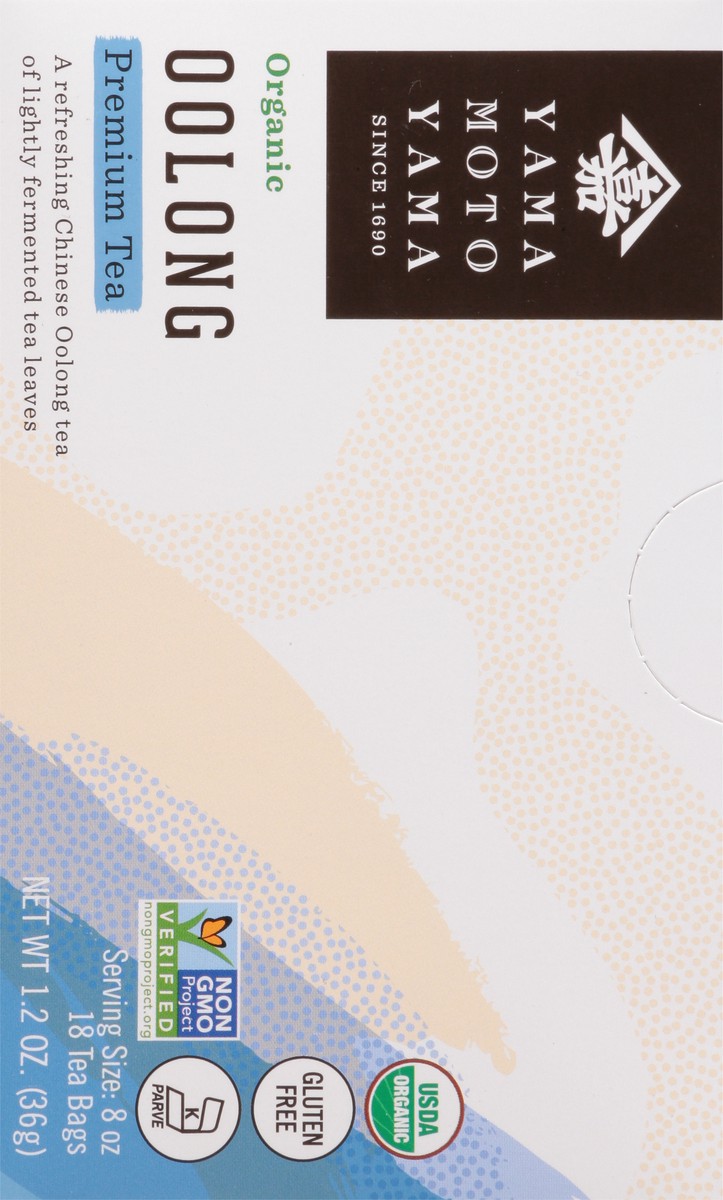 slide 5 of 9, Yamamotoyama Yamamoto Oolong Tea, 18 ct