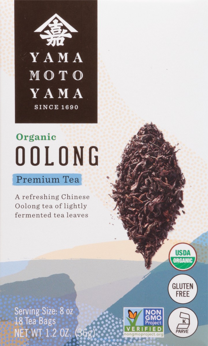 slide 6 of 9, Yamamotoyama Yamamoto Oolong Tea, 18 ct