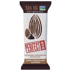 Perfect Bar Gluten-Free Dark Chocolate Almond Refrigerated Protein Bar, 2.2 oz