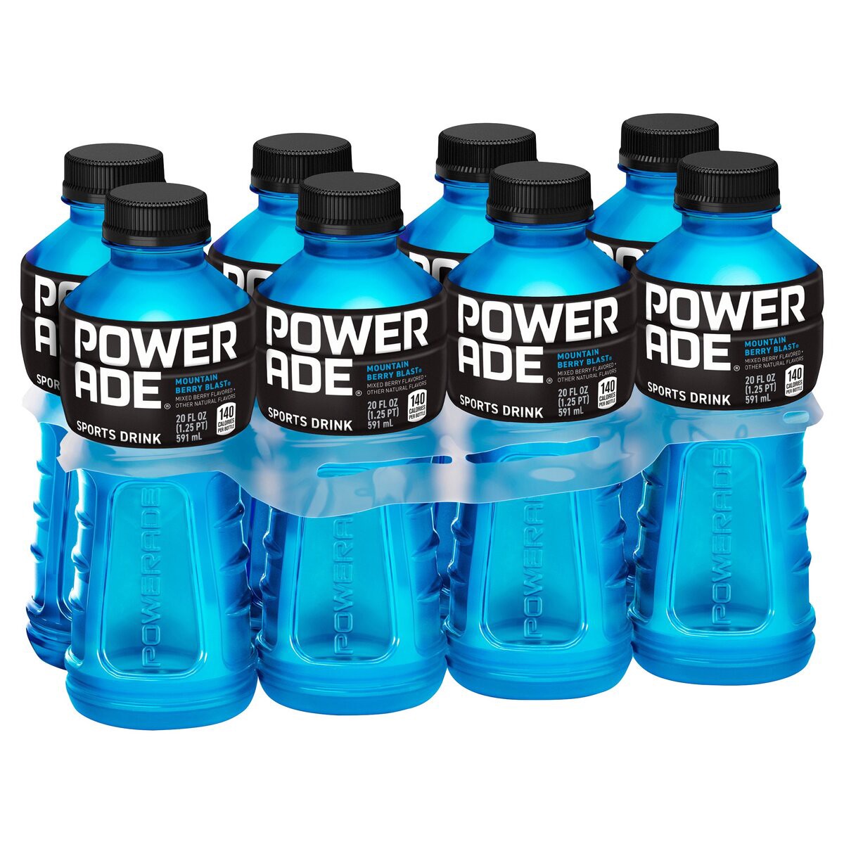 slide 1 of 3, Powerade Sports Drink - 8 ct, 8 ct; 20 fl oz